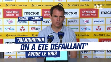 Nantes 5-3 Lorient : “Aujourd’hui on a été défaillants” avoue Le Bris