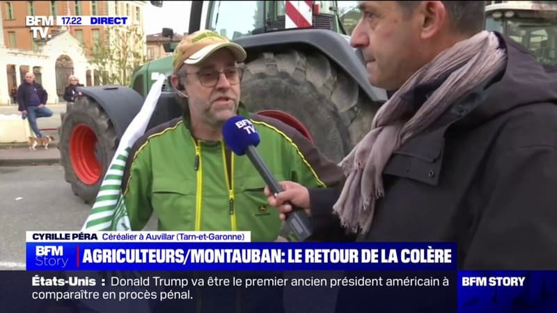 Montauban: une délégation d'agriculteurs reçue par le préfet de Tarn-et-Garonne