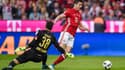 Auteur d'un doublé, l'attaquant du Bayern Munich Robert Lewandowski a largement contribué à la démonstration de son club contre Dortmund (4-1).