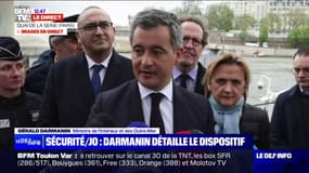 "Il faudra avoir un QR Code": Gérald Darmanin détaille le dispositif de sécurité mis en place à Paris pour les JO