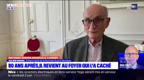 Cannes: 80 ans après, il revient dans le foyer qui l'a caché pendant la Seconde Guerre mondiale
