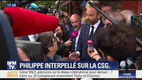 Hausse de la CSG: une retraitée interpelle Edouard Philippe en estimant avoir pris "une sacrée claque"