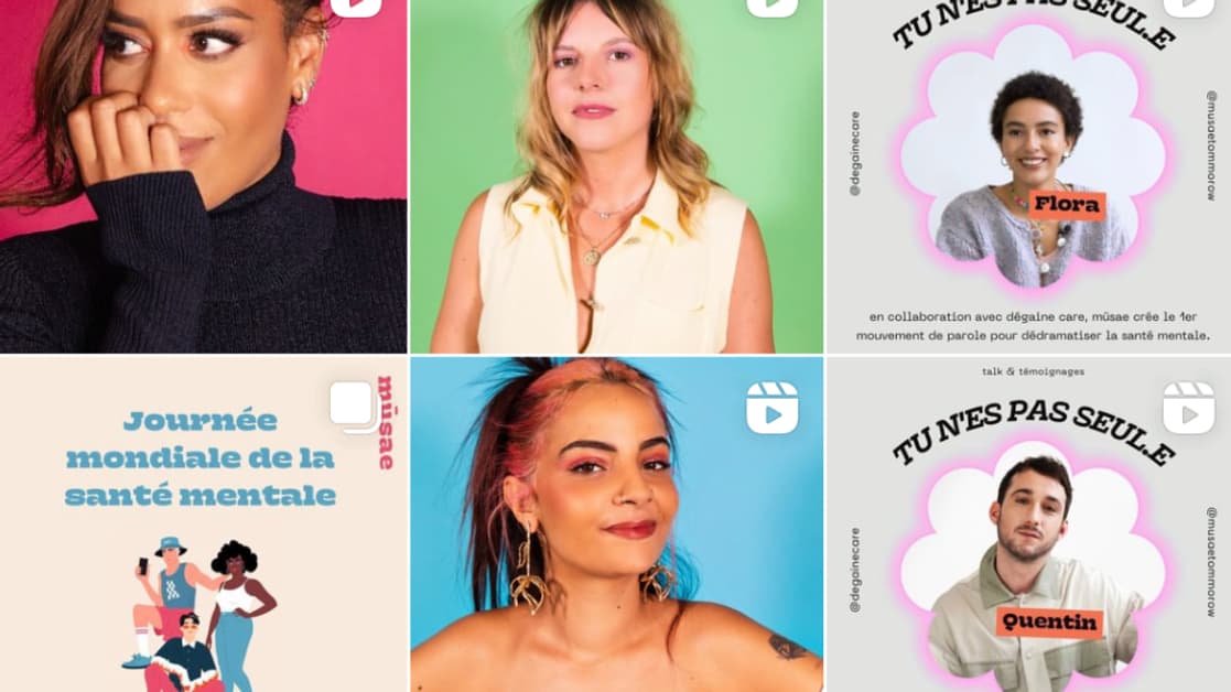 Musae, qui est aussi un podcast, souhaite donner une tonalité positive au sujet de la santé mentale en la dédramatisant.