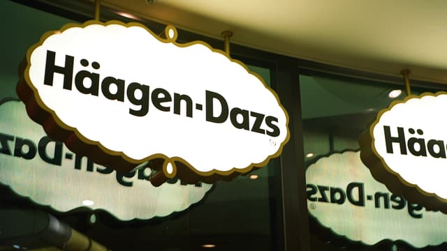 Un logo Häagen-Dazs (Illustration)