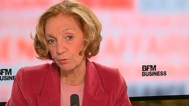 Nicole Bricq, la ministre du Commerce extérieur, peut se féliciter d'une petite baisse du déficit commercial