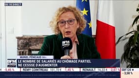 Muriel Pénicaud (ministre du Travail) : Le nombre de salariés au chômage partiel ne cesse d'augmenter - 22/04