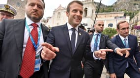 Emmanuel Macron au G7.