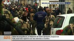 Attentats de Paris: Bruxelles maintient son niveau d'alerte maximale
