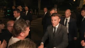 Emmanuel Macron, le 27 septembre 2023 en Corse