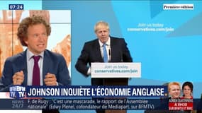 Johnson inquiète l'économie anglaise