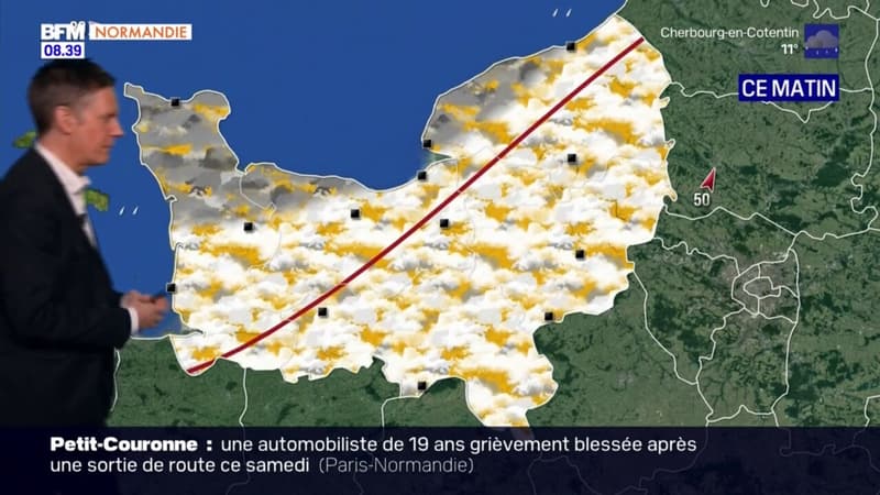 Regarder la vidéo Météo Normandie: un temps instable ce dimanche avec des possibles averses, 14°C à Deauville