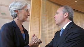 Christine Lagarde et Stéphane Richard, en 2010.