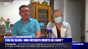 Patiente morte au CHU de Dijon: "Elle nous appelait tous les jours pour nous dire 'j'ai soif, j'ai faim, on ne me donne rien à manger, rien à boire'", affirment ses enfants
