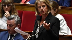 La députée du Pas-de-Calais Brigitte Bourguignon à l'Assemblée nationale.