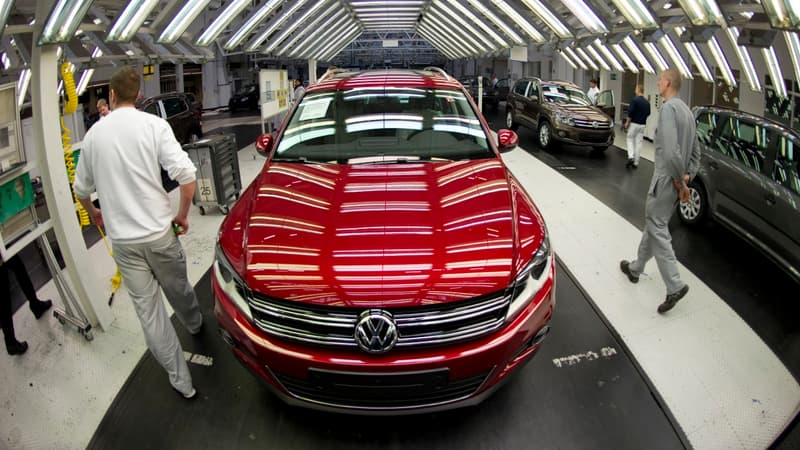 Les ventes comptabilisées  en septembre correspondent à des voitures commandées avant l'explosion du scandale Volkswagen. 