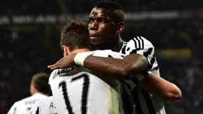 Paul Pogba et Mario Mandzukic