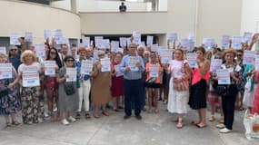 Une quarantaine d'habitants du quartier du Parc impérial à Nice se sont réunis ce mardi 16 juillet, pour protester contre l'installation d'un centre de réinsertion pour jeune repris de justice.