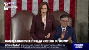 États-Unis: Kamala Harris certifie la victoire de Donald Trump au Congrès américain