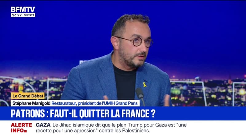Entreprises: pour Stéphane Manigold, président de l'UMIH Grand Paris, 