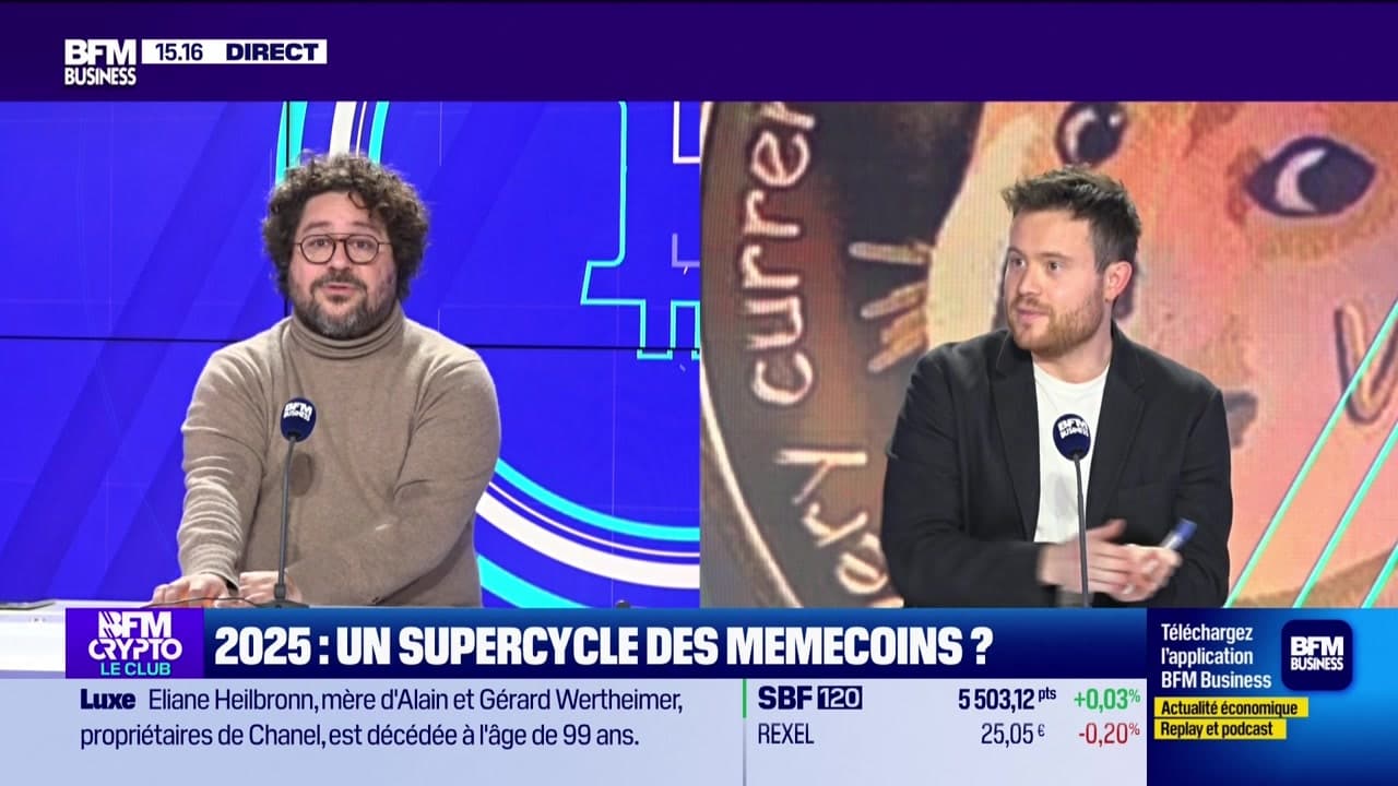 BFM Crypto, le Club : 2025, un supercycle des memecoins ? - 25/11