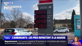 Les prix des carburants repartent à la hausse