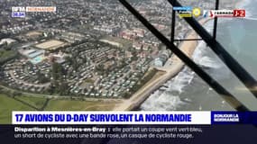 D-Day: 17 avions de la Seconde Guerre mondiale survolent la Normandie