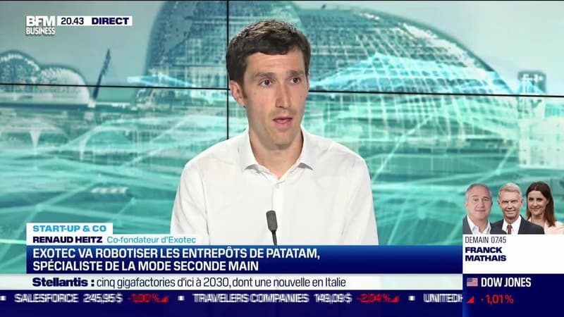 Start up & co : Exotec va robotiser les entrepôts de Patatam, spécialiste de la mode seconde main - 08/07