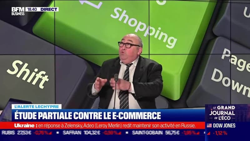 Emmanuel Lechypre : Étude partiale contre le E-commerce - 23/03