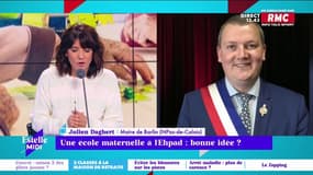 Pas-de-Calais : une école maternelle à l'Ehpad ! Julien Dagbert, Maire de Barlin explique qu'il souhaite créer du lien entre les anciennes et les jeunes générations