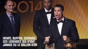 Henry, Buffon, Gerrard : ces légendes qui n'ont jamais eu un seul Ballon d'or 