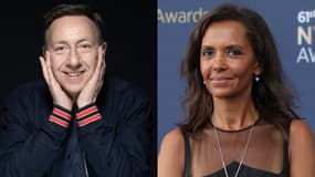Stéphane Bern à Paris le 4 mars 2021 et Karine Le Marchand à Monaco en juin 2022