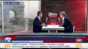 "Quand les Français gagneront plus d'argent, ils paieront plus d’impôts, quand ils gagneront moins, le mois même, ils paieront moins d’impôts"