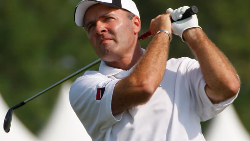 Thomas Levet, vainqueur de l'Open de France 2011.
