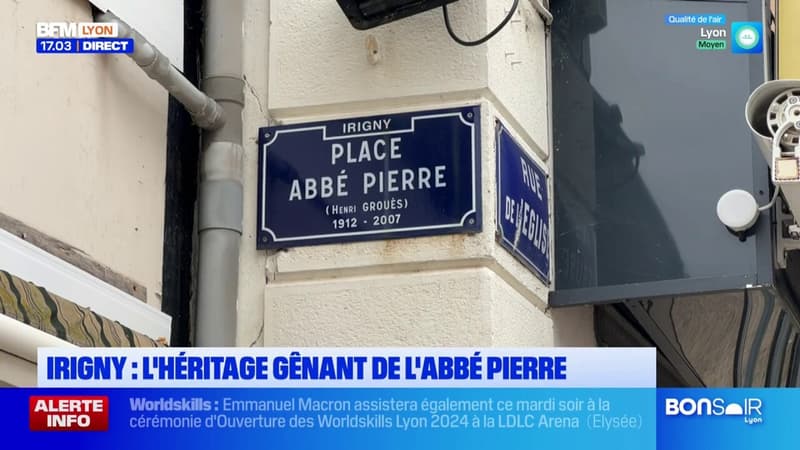 Irigny: l'héritage gênant de l'Abbé Pierre