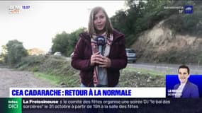 Après les intempéries, retour à la normale au CEA Cadarache ce mardi matin