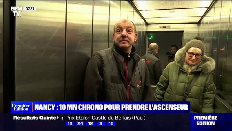À Nancy, les habitants d'une tour de 20 étages n'ont droit aux ascenseurs que 10 minutes par heure
