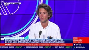 BFM Crypto, le Club: Première prise de parole officielle au sujet des cryptos de Jean-Noël Barrot, nouveau ministre délégué au Numérique - 18/07