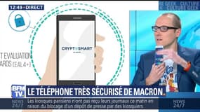 Le smartphone ultra sécurisé d'Emmanuel Macron