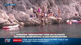 "L'eau est froide, il n'y a pas de poubelles" Le directeur du parc national des Calanques explique pourquoi il tente de dissuader les touristes de venir visiter son site 