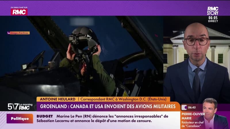 Groenland : Canada et Etats-Unis envoient des avions militaires