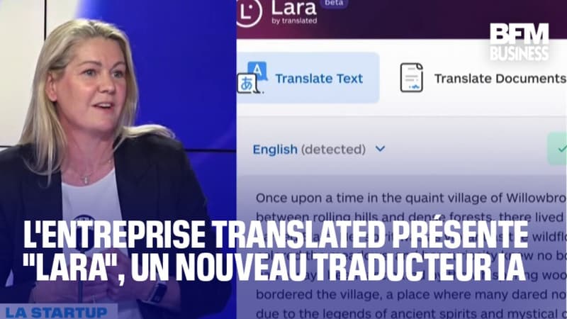 L'entreprise Translated présente Lara, un nouveau traducteur IA