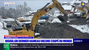 Intempéries dans les Hautes-Alpes: un dernier hameau encore isolé à Risoul