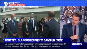 Rentrée: Blanquer en visite dans un lycée - 02/06