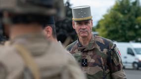 Le général Schill, chef d'état-major de l'armée de Terre (Cemat).