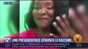Une présentatrice dénonce le racisme