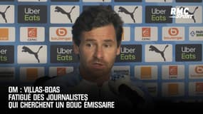 OM : Villas-Boas fatigué des journalistes qui cherchent un bouc émissaire