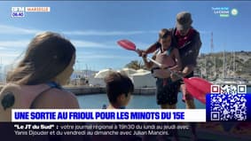 Marseille: une sortie kayak au Frioul pour les minots du 15e arrondissement