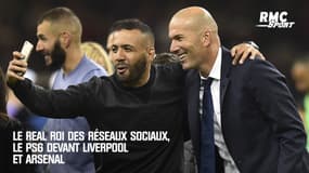 Le Real roi des réseaux sociaux, le PSG devant Liverpool et Arsenal 