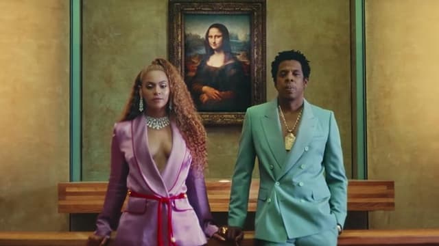 Beyoncé et Jay Z au Louvre 
