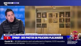 Story 1 : Des photos de policiers placardées à Epinay - 15/04